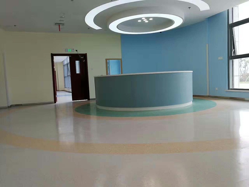 泰州市新中醫院潔福地板同質透心系列鋪設效果圖12